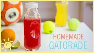 EAT  Homemade Gatorade [upl. by Nahn96]