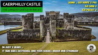 Caerphilly Castle  The Largest in Wales 2nd in Britain [upl. by Adyam]