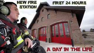 First 24 Hours in a New Fire Station  A Day in the Life [upl. by Imotas]