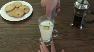 Aerolatte  The Original Steam Free Milk Frother [upl. by Nyrem]