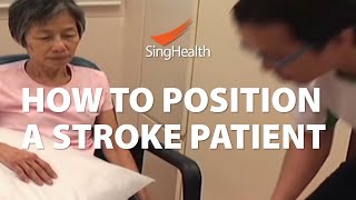 How To Position A Stroke Patient [upl. by Liu]