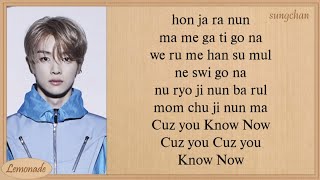 NCT U  Know Now Easy Lyrics [upl. by Sarat]