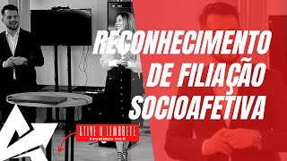 DIREITO DE FAMÍLIA Reconhecimento de filiação socioafetiva [upl. by Albur933]