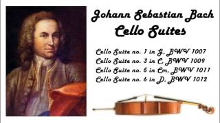 Johann Sebastian Bach  Cello suites in 432 Hz great for reading or studying [upl. by Avelin363]