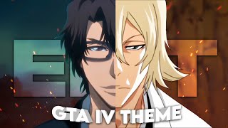 Aizen x Urahara  GTA IV Theme Edit [upl. by Lacefield167]